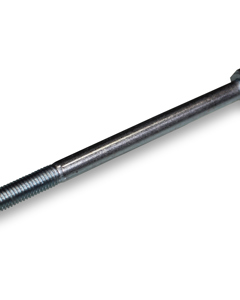 Hexagon head screw M 10x140 DIN 931 8.8 galv